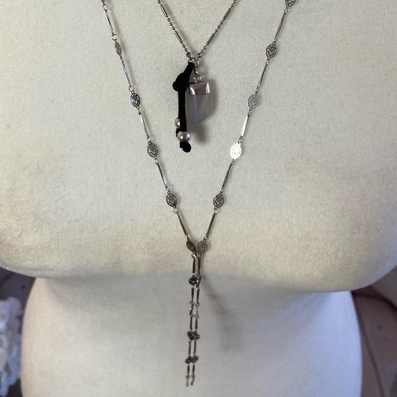 𝅺women’s Multi Chain Necklace - Picture 1 of 2